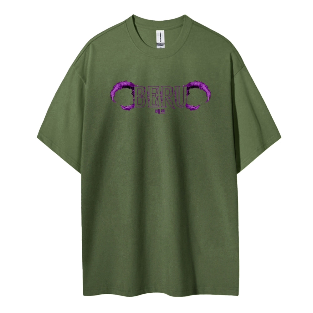 Solo Leveling Cotton Unisex Crew Neck Anime T-Shirt