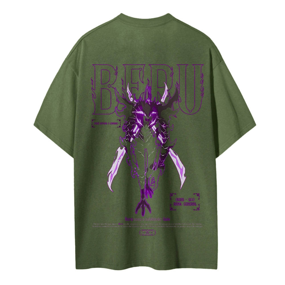 Solo Leveling Cotton Unisex Crew Neck Anime T-Shirt