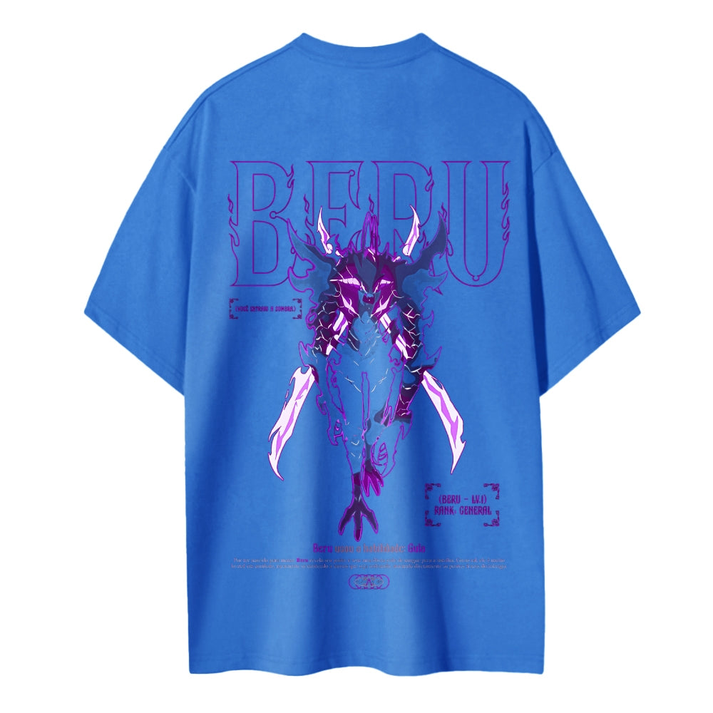 Solo Leveling Cotton Unisex Crew Neck Anime T-Shirt