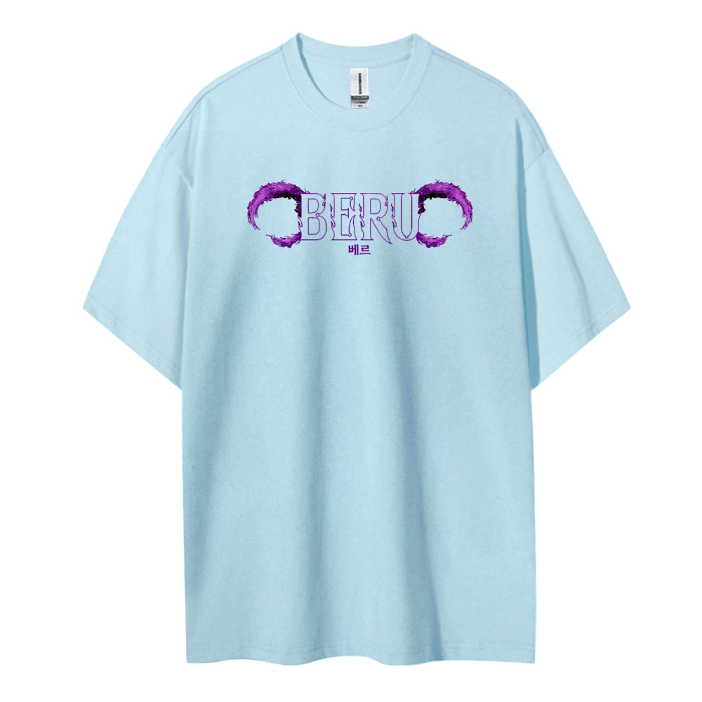 Solo Leveling Cotton Unisex Crew Neck Anime T-Shirt