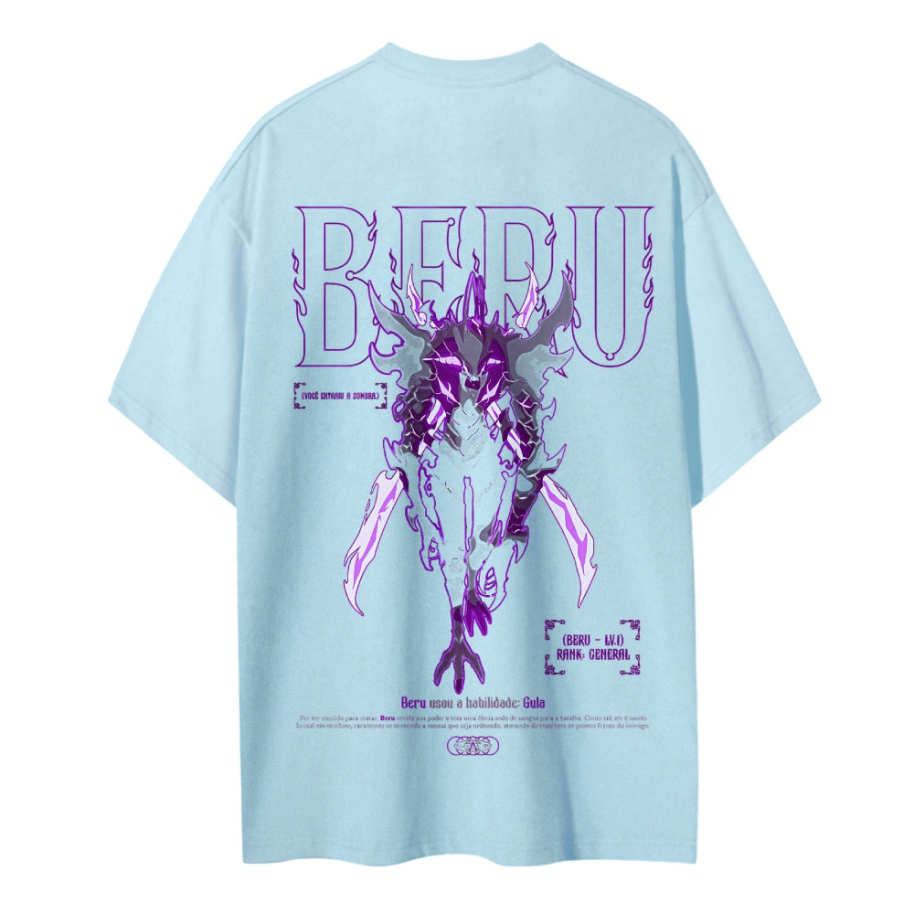 Solo Leveling Cotton Unisex Crew Neck Anime T-Shirt