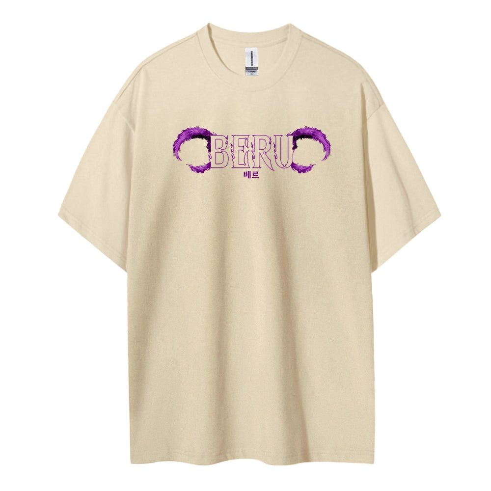Solo Leveling Cotton Unisex Crew Neck Anime T-Shirt