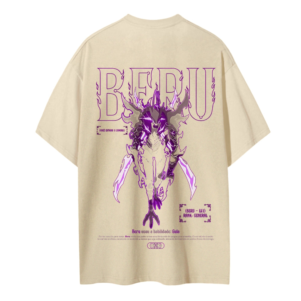 Solo Leveling Cotton Unisex Crew Neck Anime T-Shirt