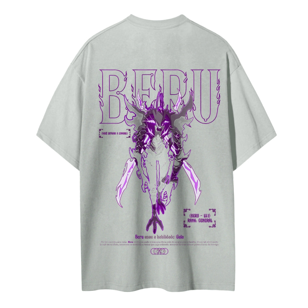 Solo Leveling Cotton Unisex Crew Neck Anime T-Shirt