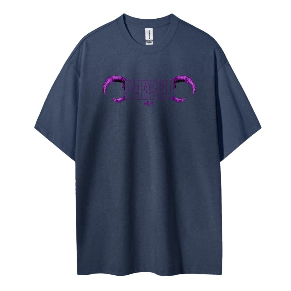 Solo Leveling Cotton Unisex Crew Neck Anime T-Shirt