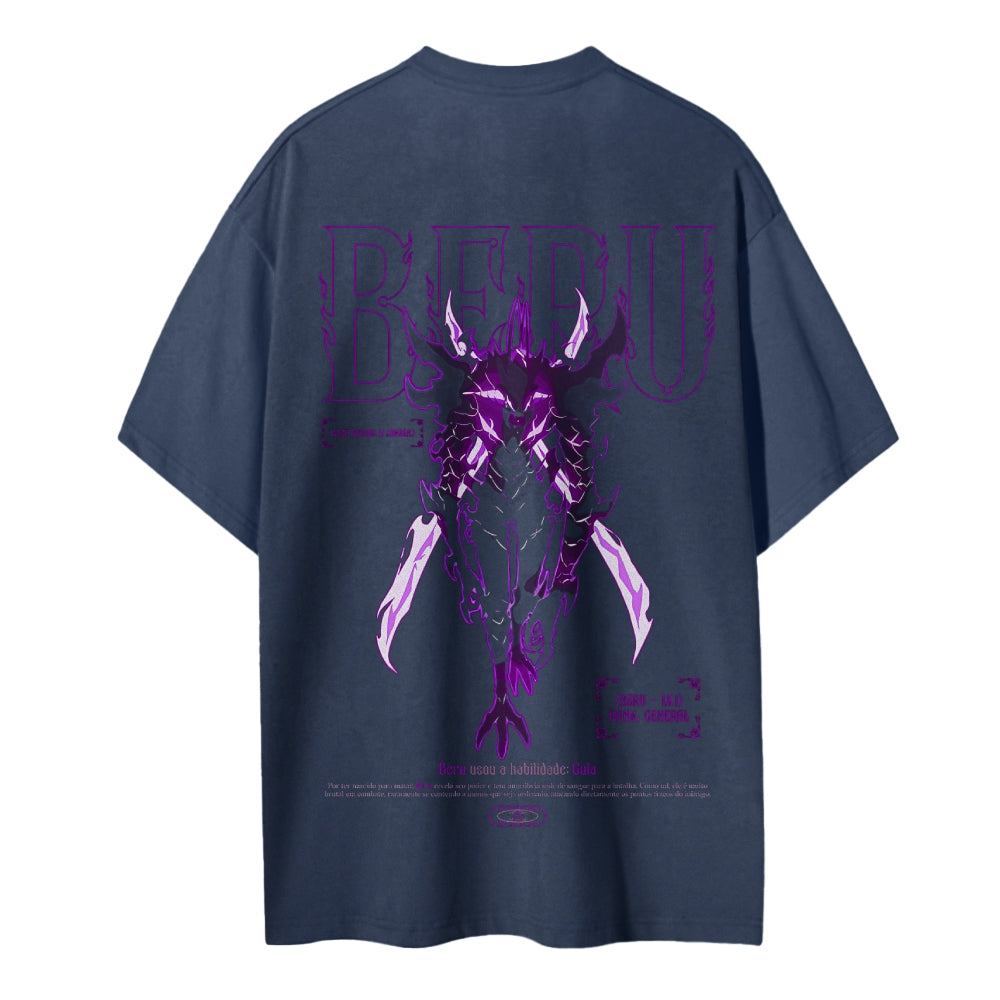 Solo Leveling Cotton Unisex Crew Neck Anime T-Shirt