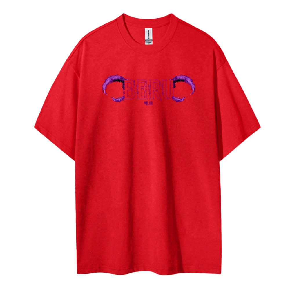 Solo Leveling Cotton Unisex Crew Neck Anime T-Shirt