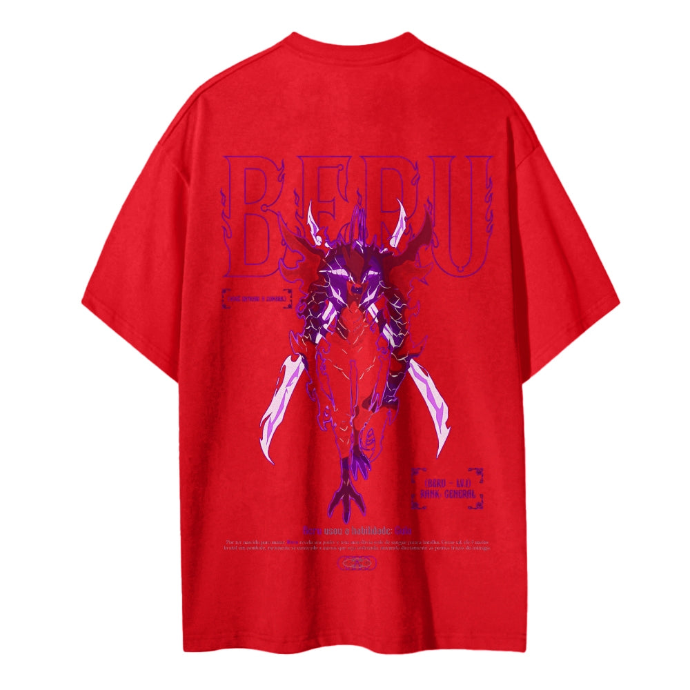 Solo Leveling Cotton Unisex Crew Neck Anime T-Shirt