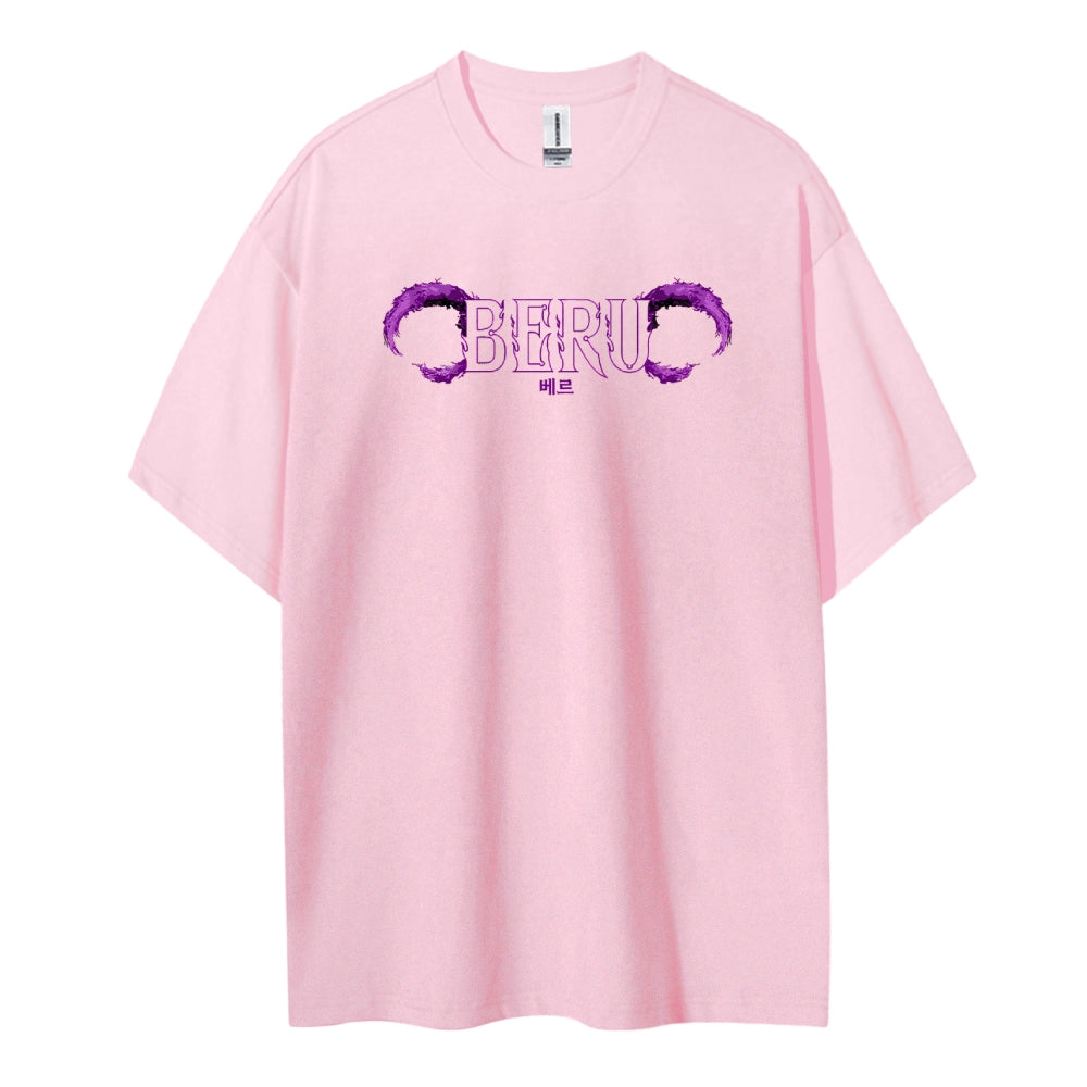 Solo Leveling Cotton Unisex Crew Neck Anime T-Shirt