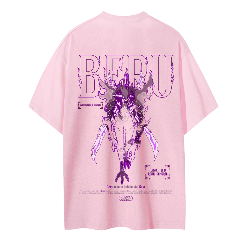 Solo Leveling Cotton Unisex Crew Neck Anime T-Shirt