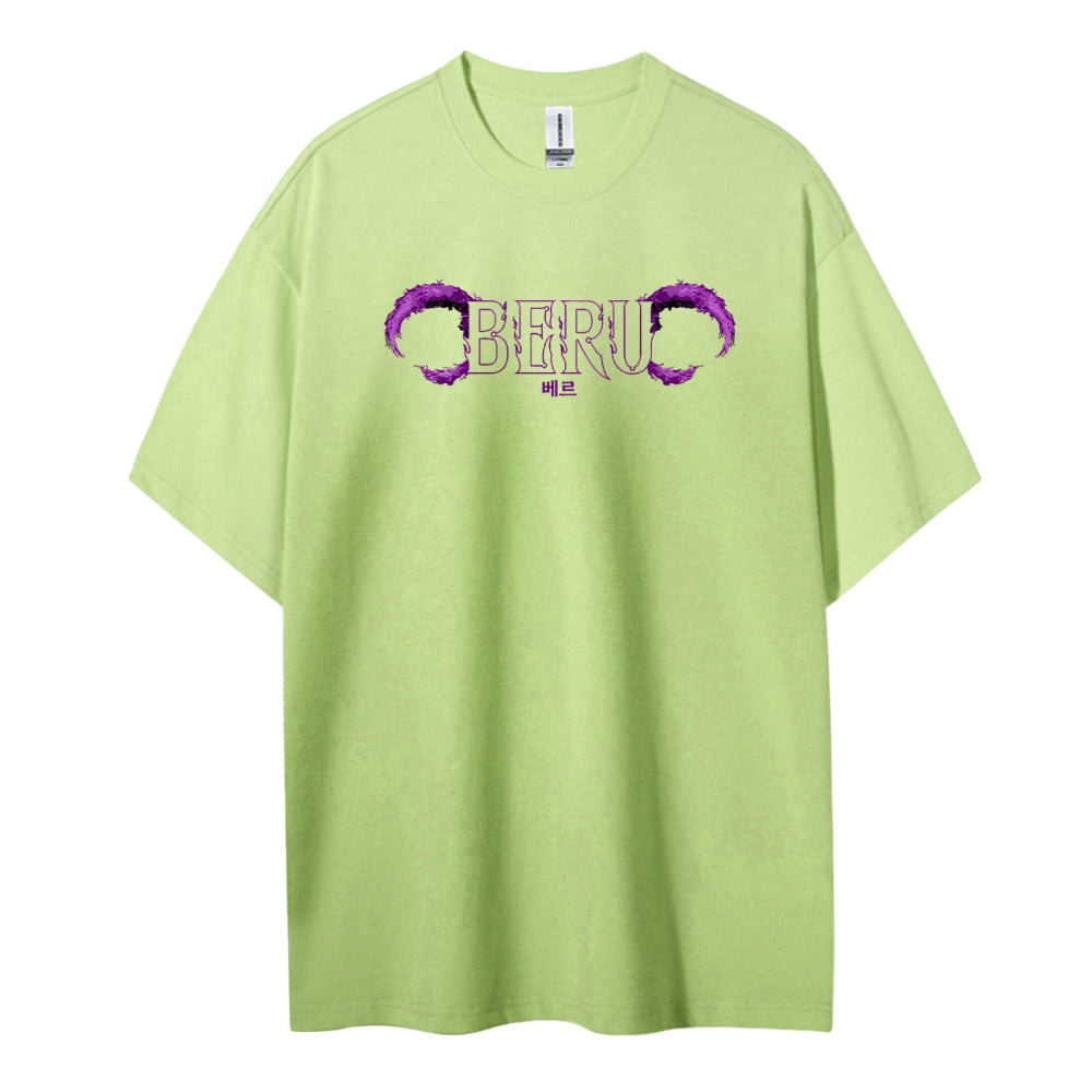 Solo Leveling Cotton Unisex Crew Neck Anime T-Shirt