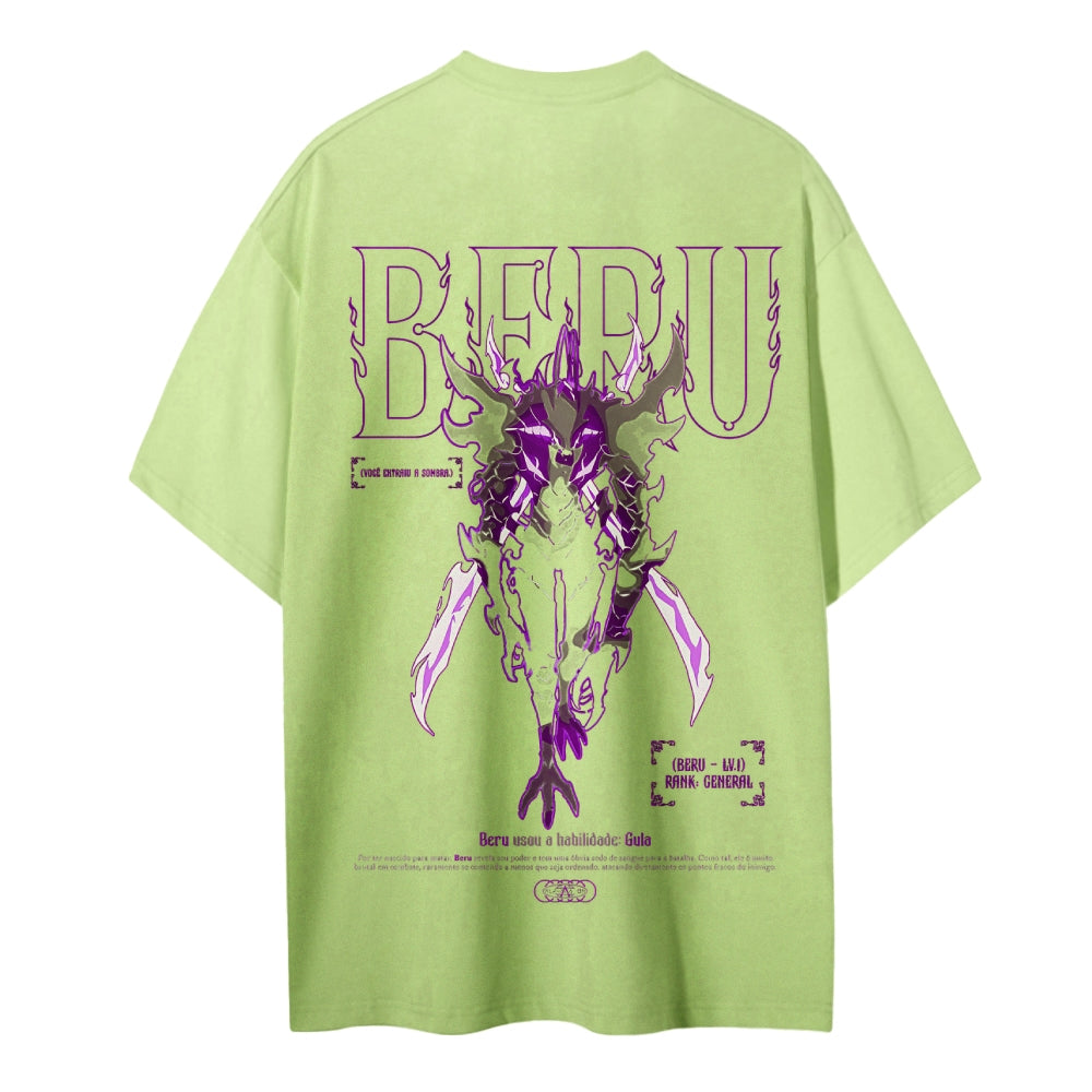 Solo Leveling Cotton Unisex Crew Neck Anime T-Shirt