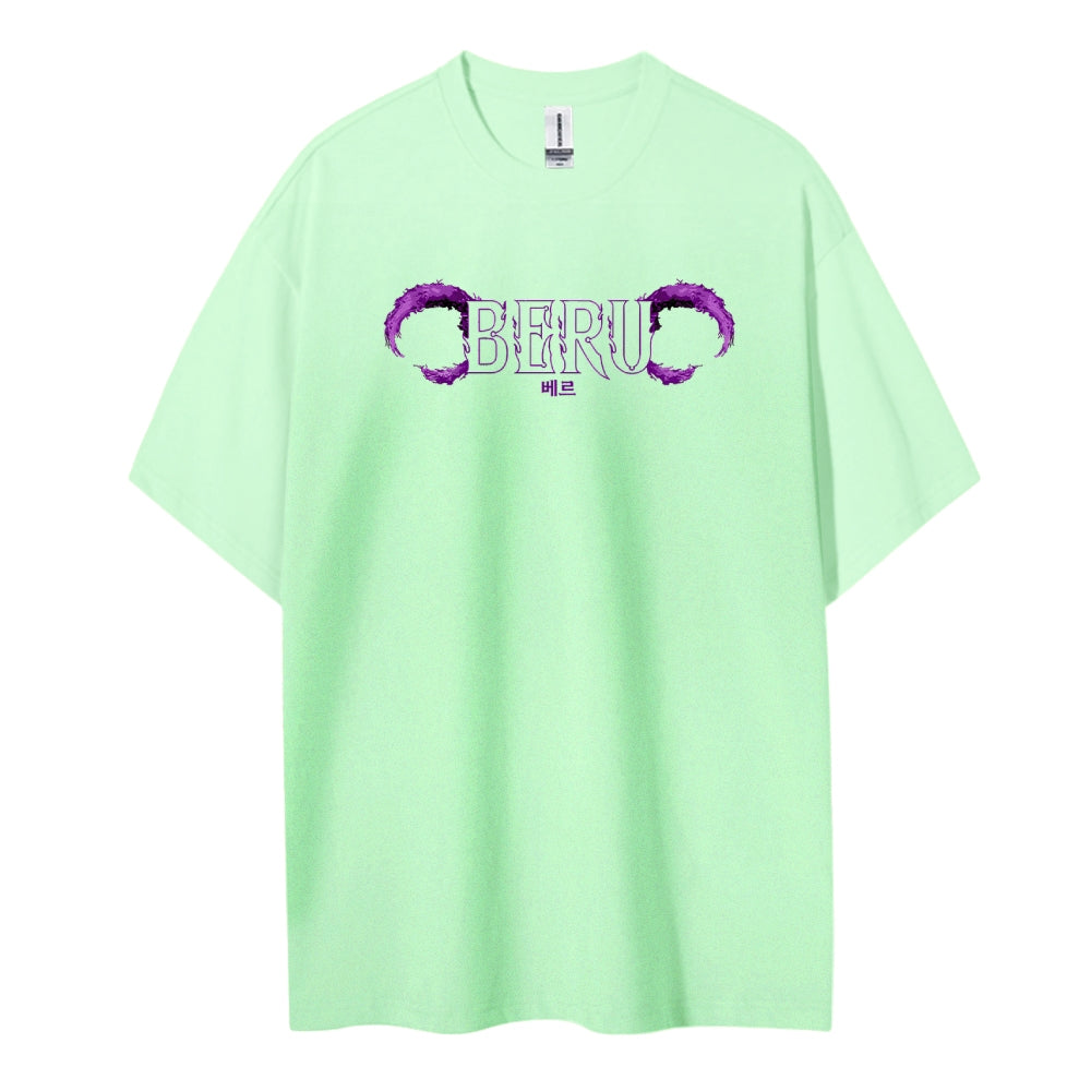 Solo Leveling Cotton Unisex Crew Neck Anime T-Shirt