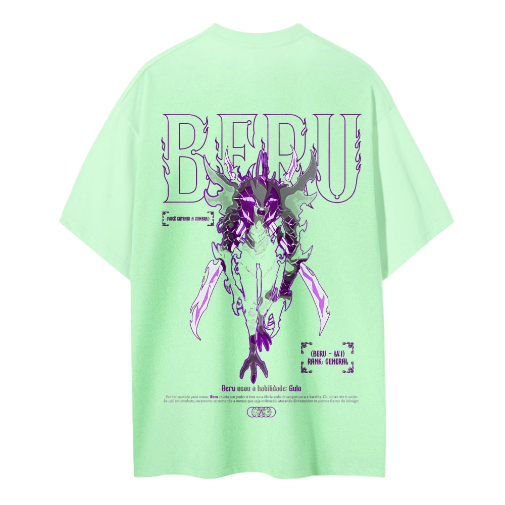 Solo Leveling Cotton Unisex Crew Neck Anime T-Shirt