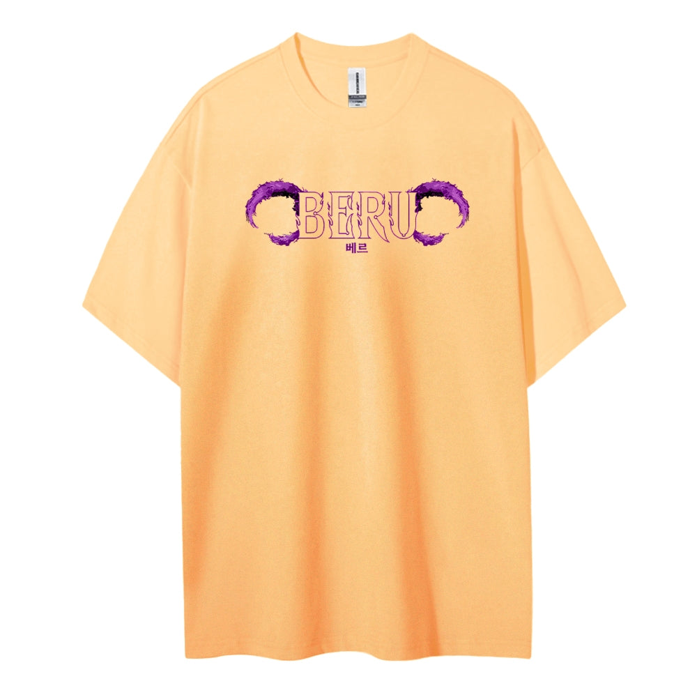 Solo Leveling Cotton Unisex Crew Neck Anime T-Shirt
