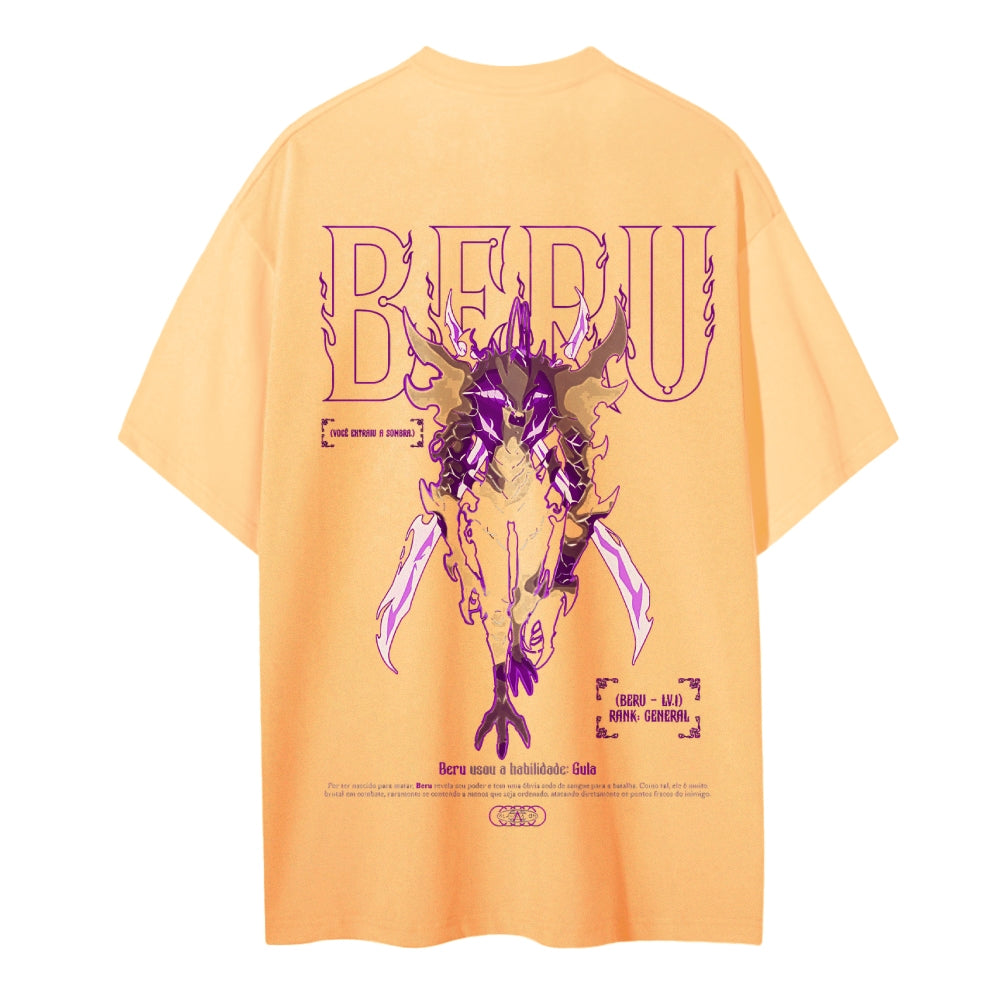 Solo Leveling Cotton Unisex Crew Neck Anime T-Shirt