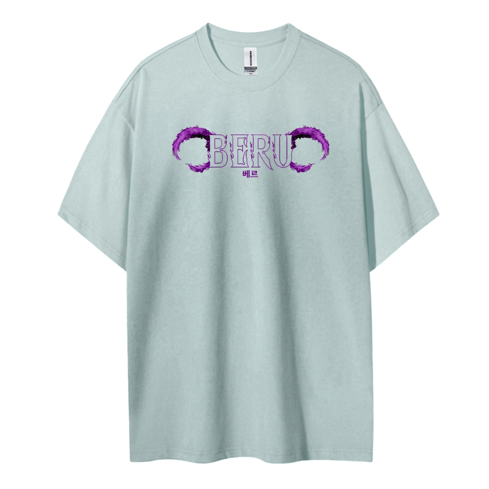 Solo Leveling Cotton Unisex Crew Neck Anime T-Shirt
