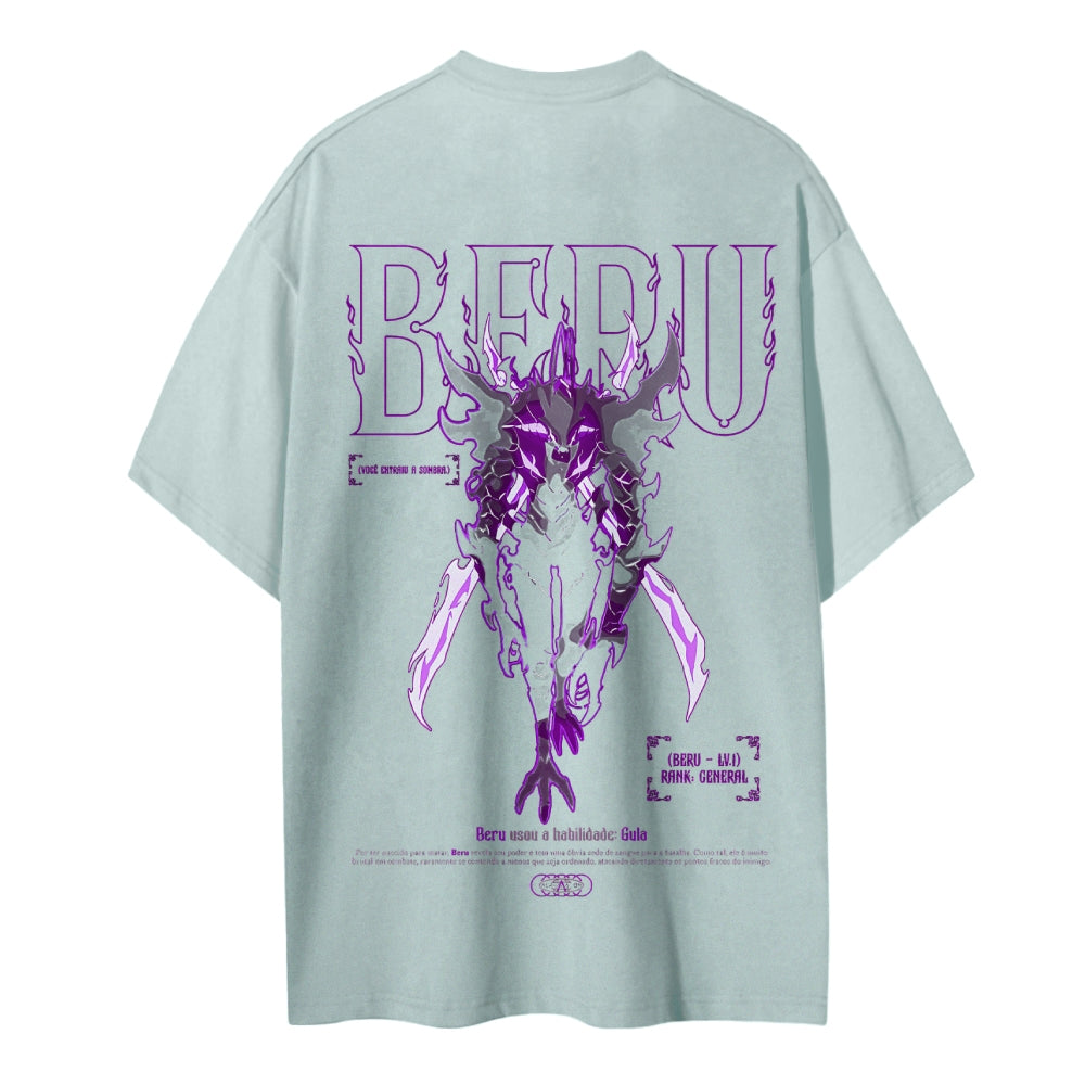 Solo Leveling Cotton Unisex Crew Neck Anime T-Shirt