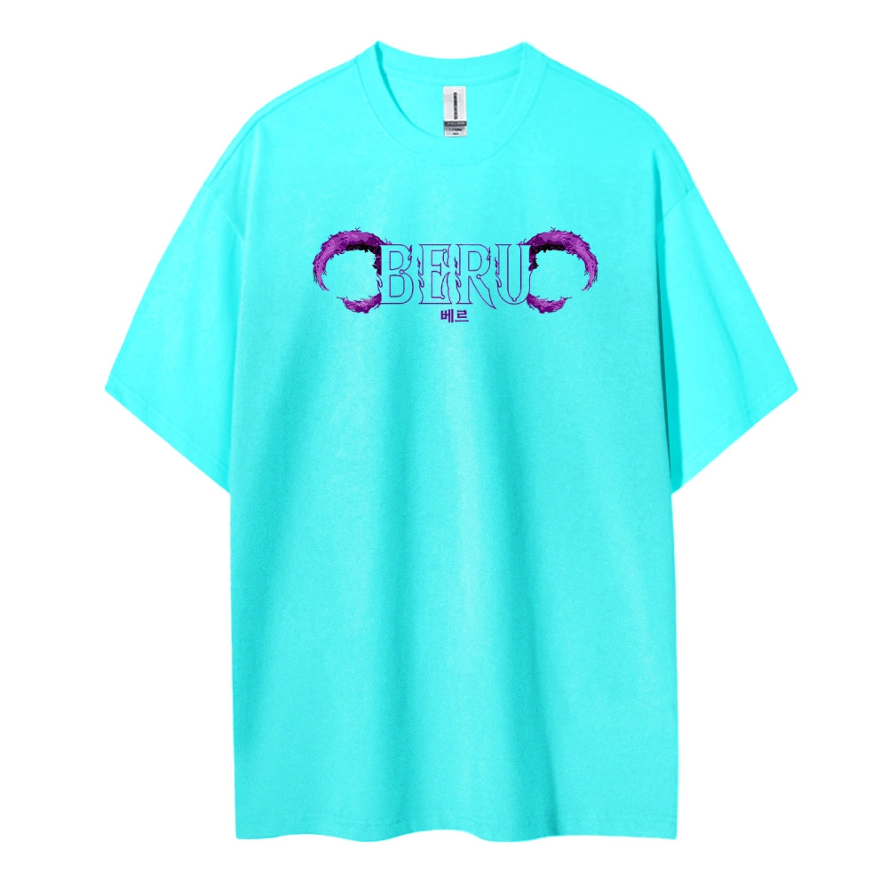 Solo Leveling Cotton Unisex Crew Neck Anime T-Shirt