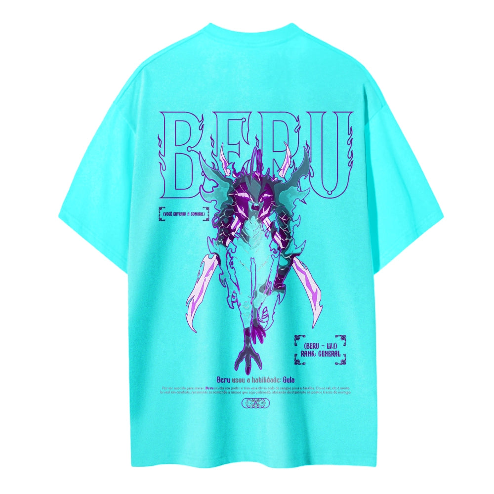 Solo Leveling Cotton Unisex Crew Neck Anime T-Shirt
