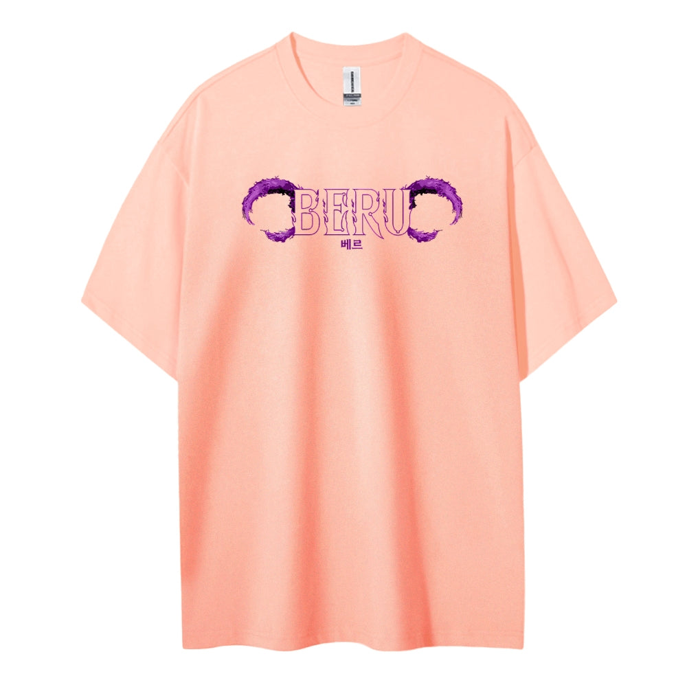 Solo Leveling Cotton Unisex Crew Neck Anime T-Shirt