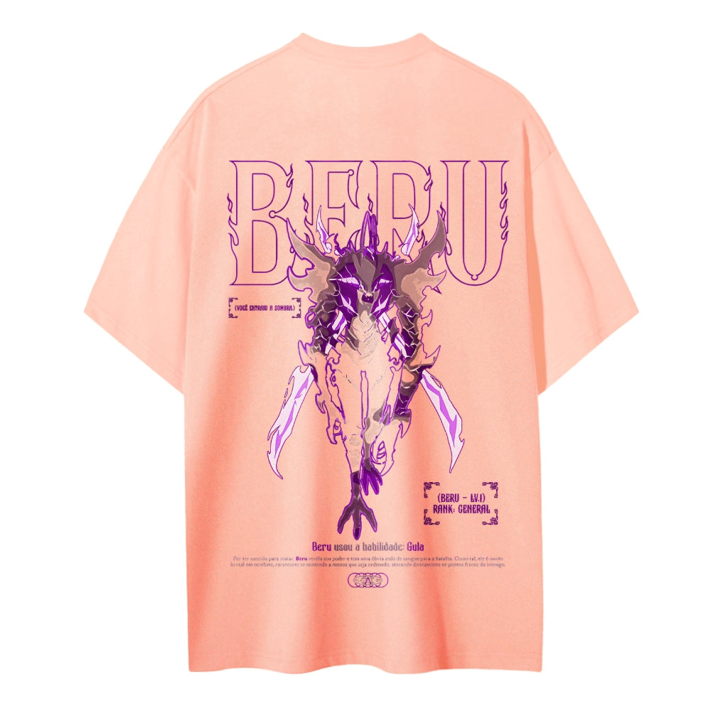 Solo Leveling Cotton Unisex Crew Neck Anime T-Shirt