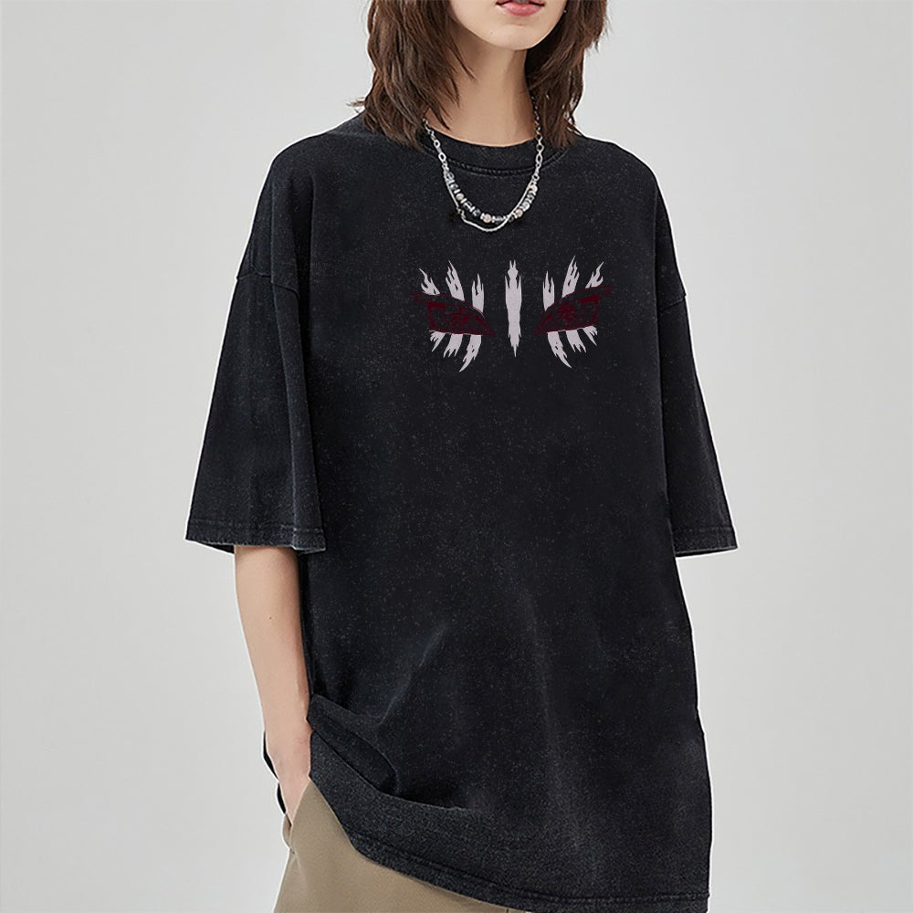 Vintage Oversized T-Shirt Demon Slayer