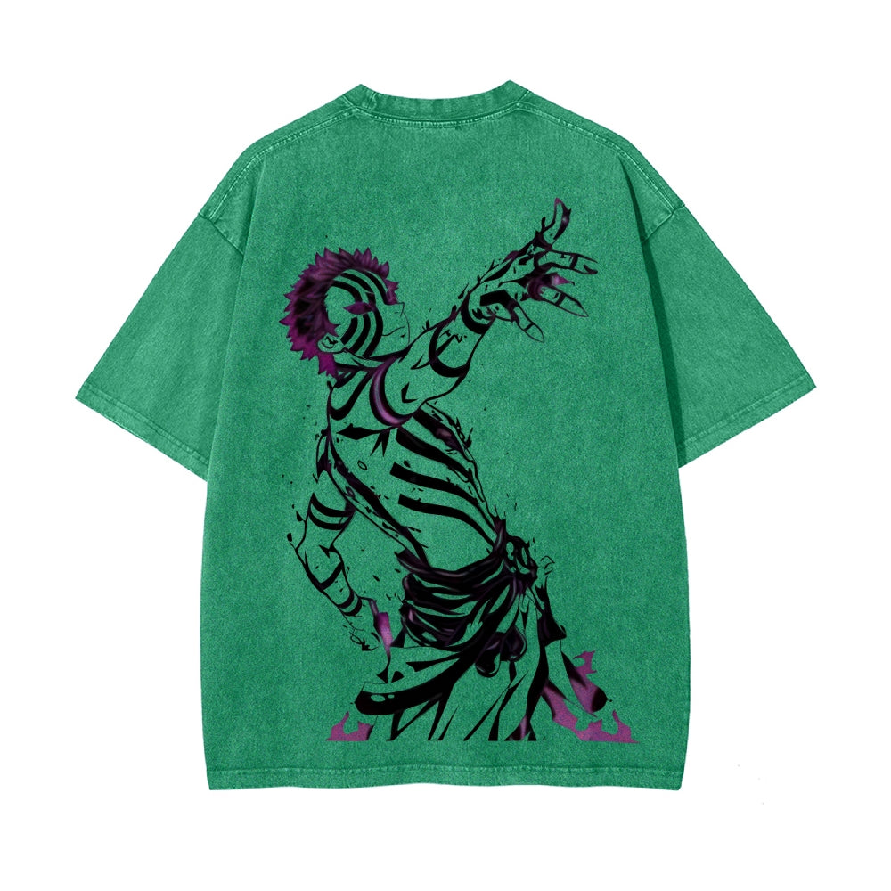 Vintage Oversized T-Shirt Demon Slayer