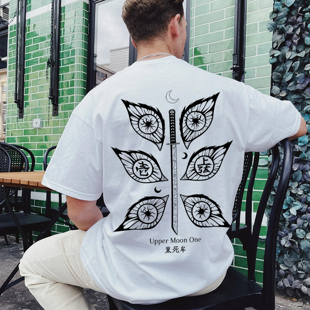 Demon Slayer: Kimetsu no Yaiba Cotton Unisex Crew Neck Anime T-Shirt