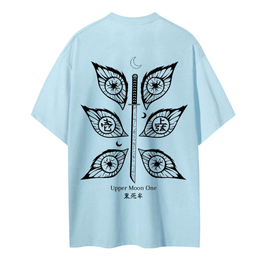 Demon Slayer: Kimetsu no Yaiba Cotton Unisex Crew Neck Anime T-Shirt