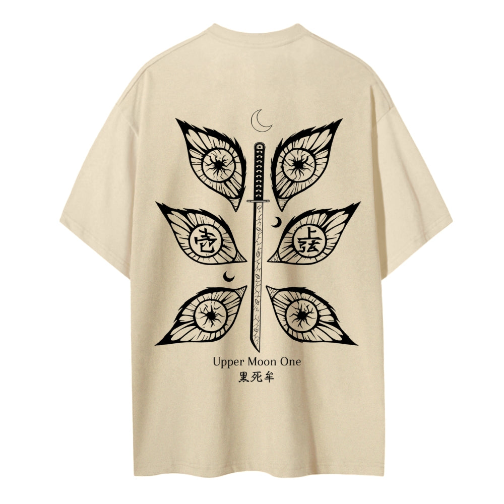 Demon Slayer: Kimetsu no Yaiba Cotton Unisex Crew Neck Anime T-Shirt