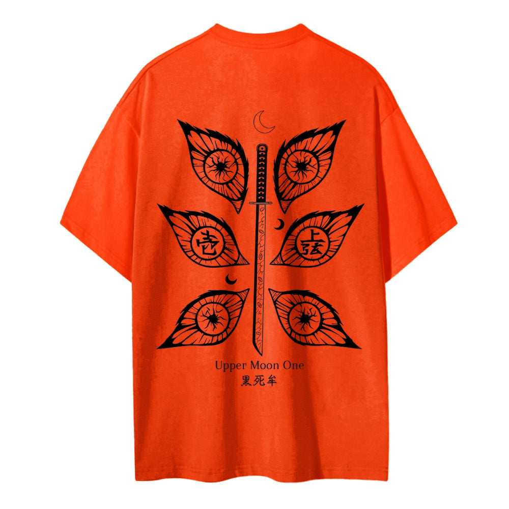 Demon Slayer: Kimetsu no Yaiba Cotton Unisex Crew Neck Anime T-Shirt