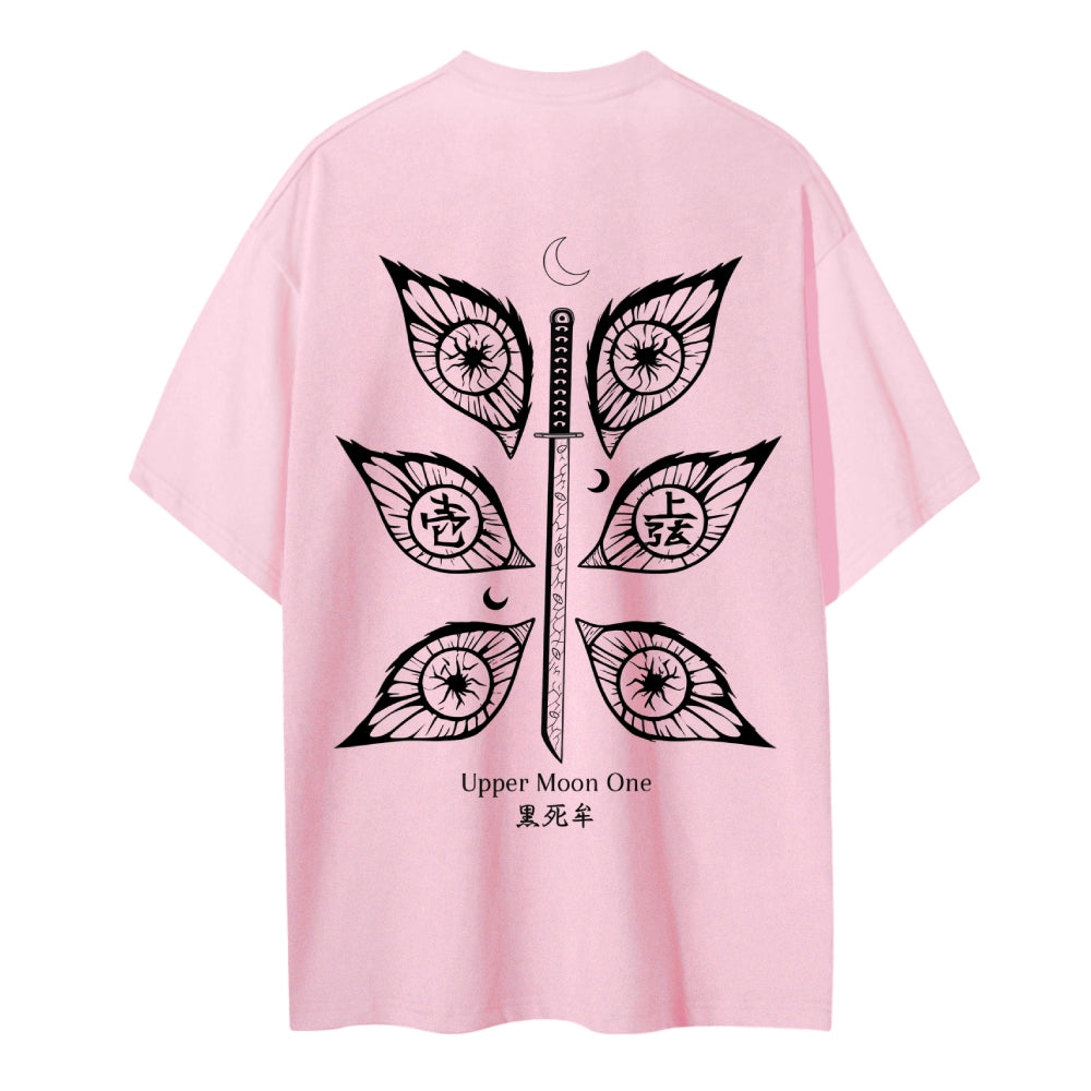 Demon Slayer: Kimetsu no Yaiba Cotton Unisex Crew Neck Anime T-Shirt