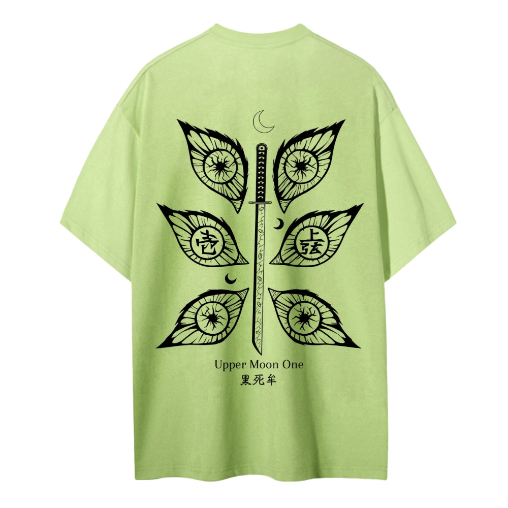 Demon Slayer: Kimetsu no Yaiba Cotton Unisex Crew Neck Anime T-Shirt