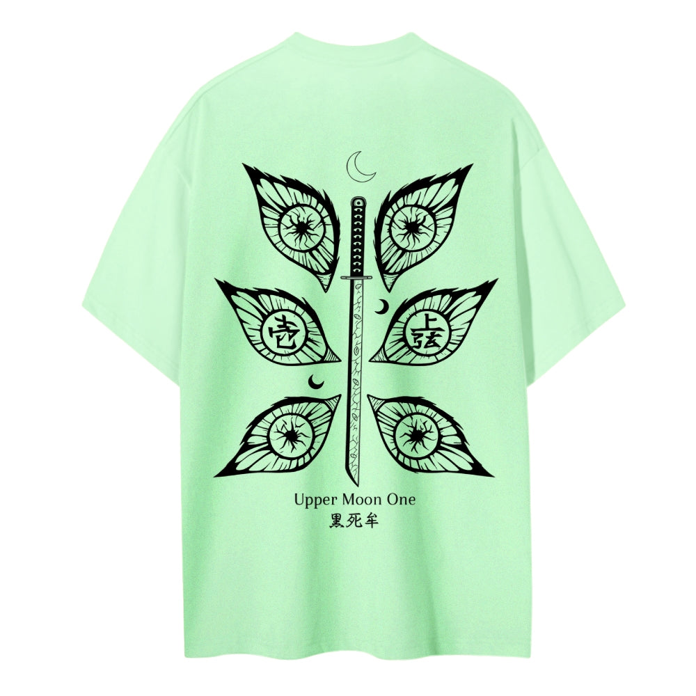 Demon Slayer: Kimetsu no Yaiba Cotton Unisex Crew Neck Anime T-Shirt