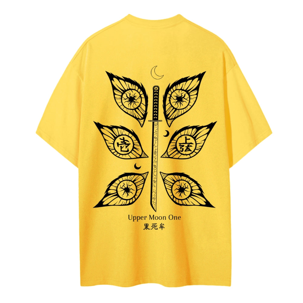 Demon Slayer: Kimetsu no Yaiba Cotton Unisex Crew Neck Anime T-Shirt