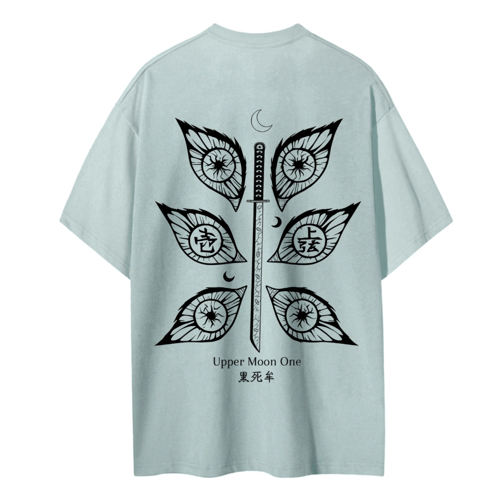 Demon Slayer: Kimetsu no Yaiba Cotton Unisex Crew Neck Anime T-Shirt