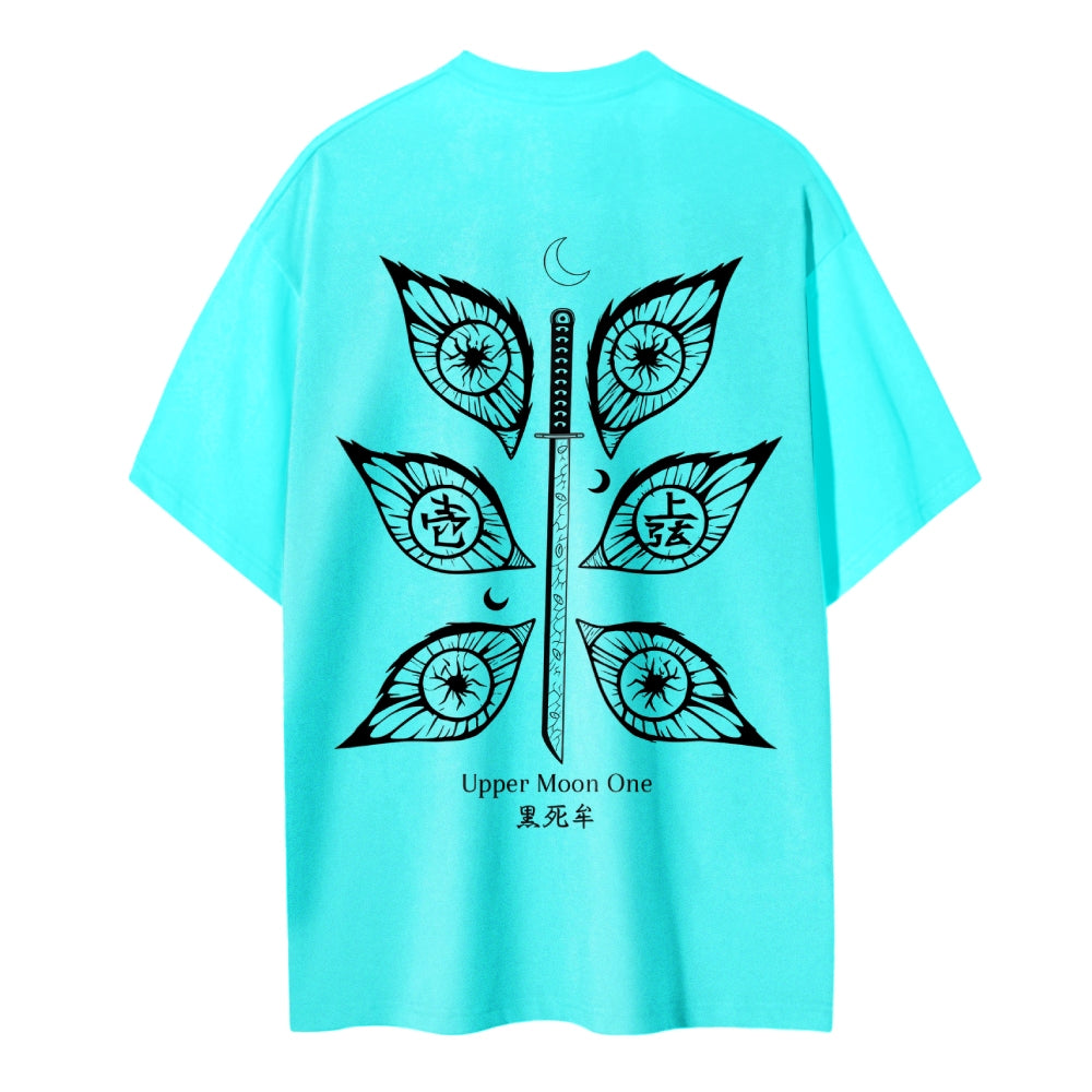 Demon Slayer: Kimetsu no Yaiba Cotton Unisex Crew Neck Anime T-Shirt