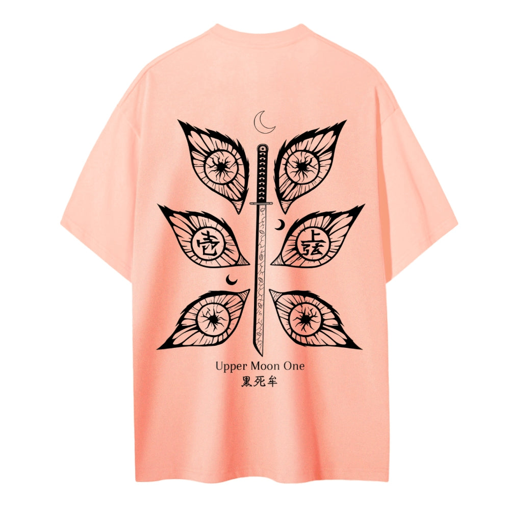 Demon Slayer: Kimetsu no Yaiba Cotton Unisex Crew Neck Anime T-Shirt