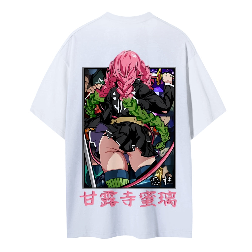 Demon Slayer: Kimetsu no Yaiba Cotton Unisex Crew Neck Anime T-Shirt