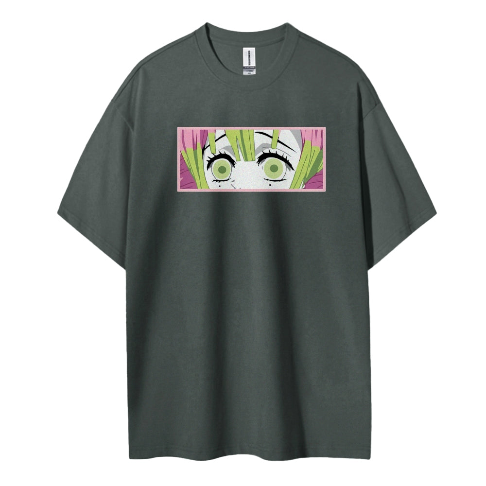 Demon Slayer: Kimetsu no Yaiba Cotton Unisex Crew Neck Anime T-Shirt