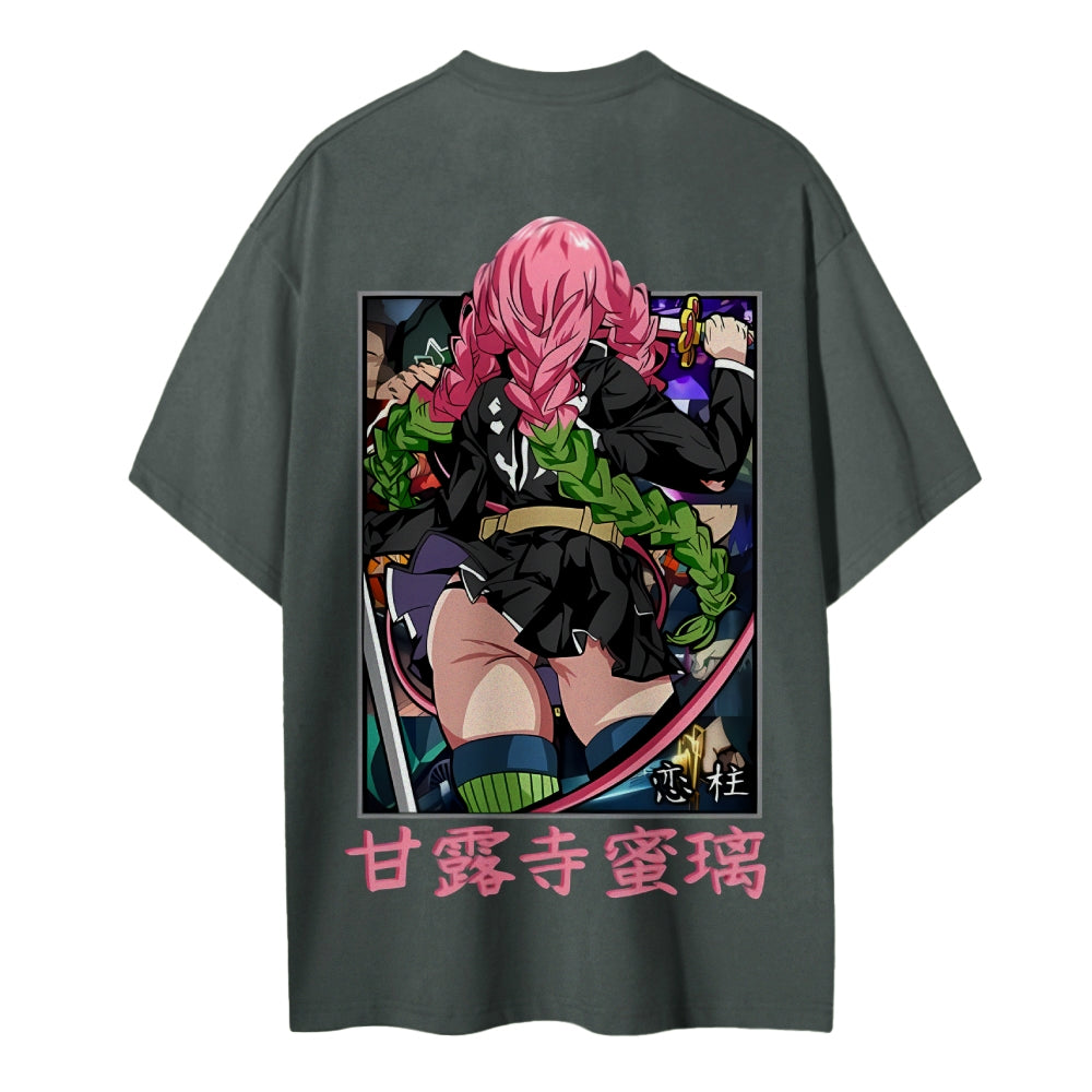 Demon Slayer: Kimetsu no Yaiba Cotton Unisex Crew Neck Anime T-Shirt