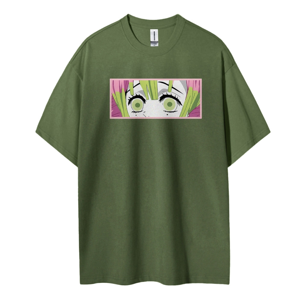 Demon Slayer: Kimetsu no Yaiba Cotton Unisex Crew Neck Anime T-Shirt