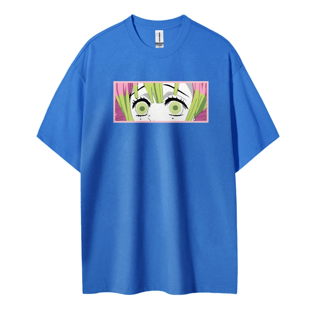 Demon Slayer: Kimetsu no Yaiba Cotton Unisex Crew Neck Anime T-Shirt