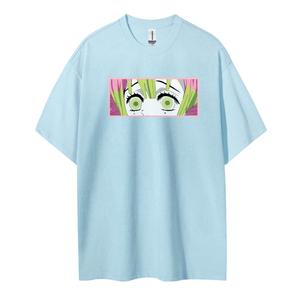Demon Slayer: Kimetsu no Yaiba Cotton Unisex Crew Neck Anime T-Shirt