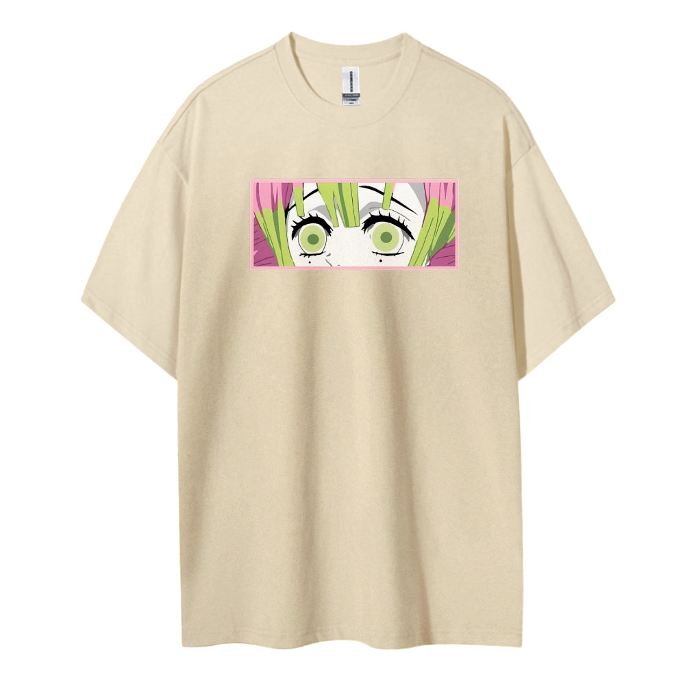Demon Slayer: Kimetsu no Yaiba Cotton Unisex Crew Neck Anime T-Shirt