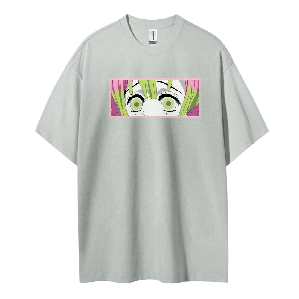 Demon Slayer: Kimetsu no Yaiba Cotton Unisex Crew Neck Anime T-Shirt