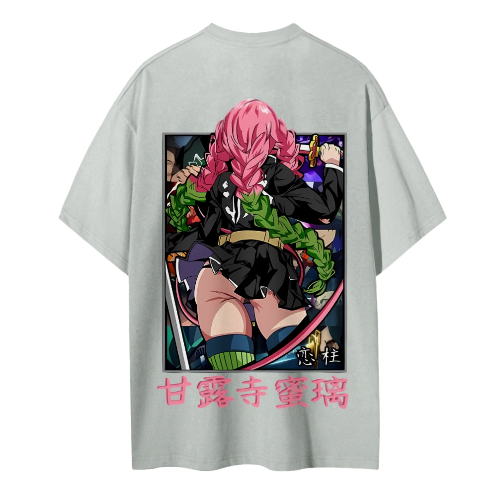 Demon Slayer: Kimetsu no Yaiba Cotton Unisex Crew Neck Anime T-Shirt