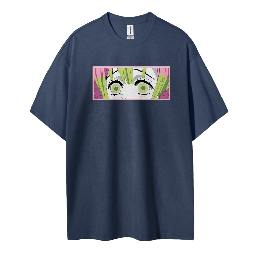 Demon Slayer: Kimetsu no Yaiba Cotton Unisex Crew Neck Anime T-Shirt