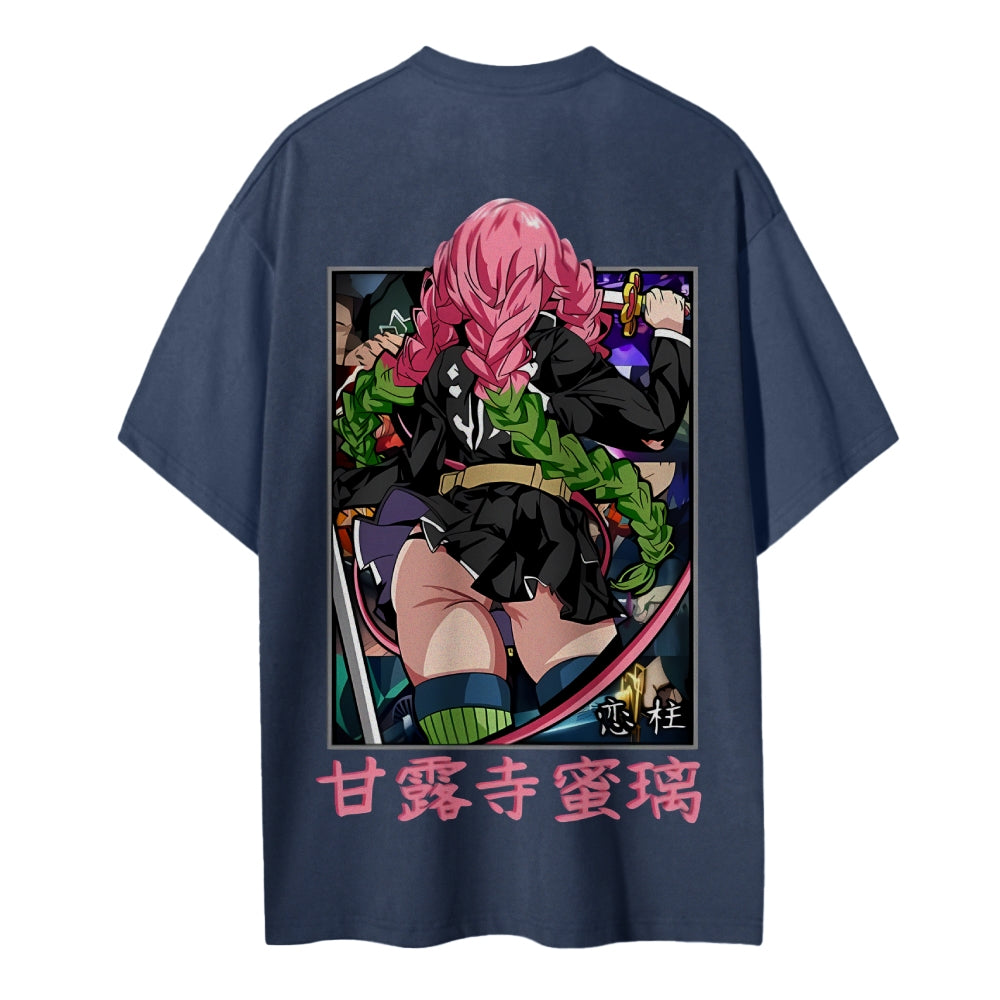 Demon Slayer: Kimetsu no Yaiba Cotton Unisex Crew Neck Anime T-Shirt
